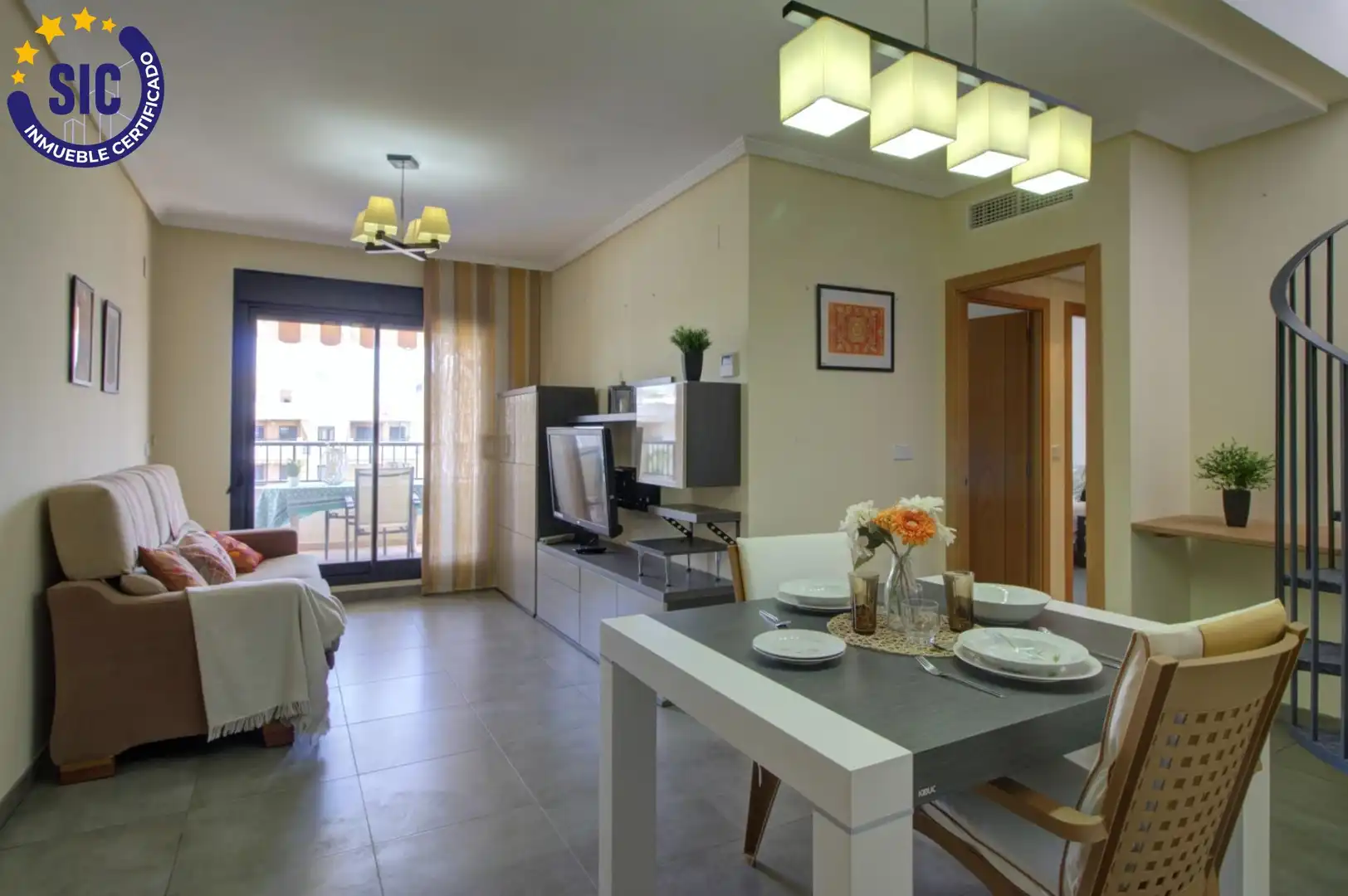 Sala de estar de Apartamento en venta en Almenara con Aire acondicionado, Terraza y Trastero