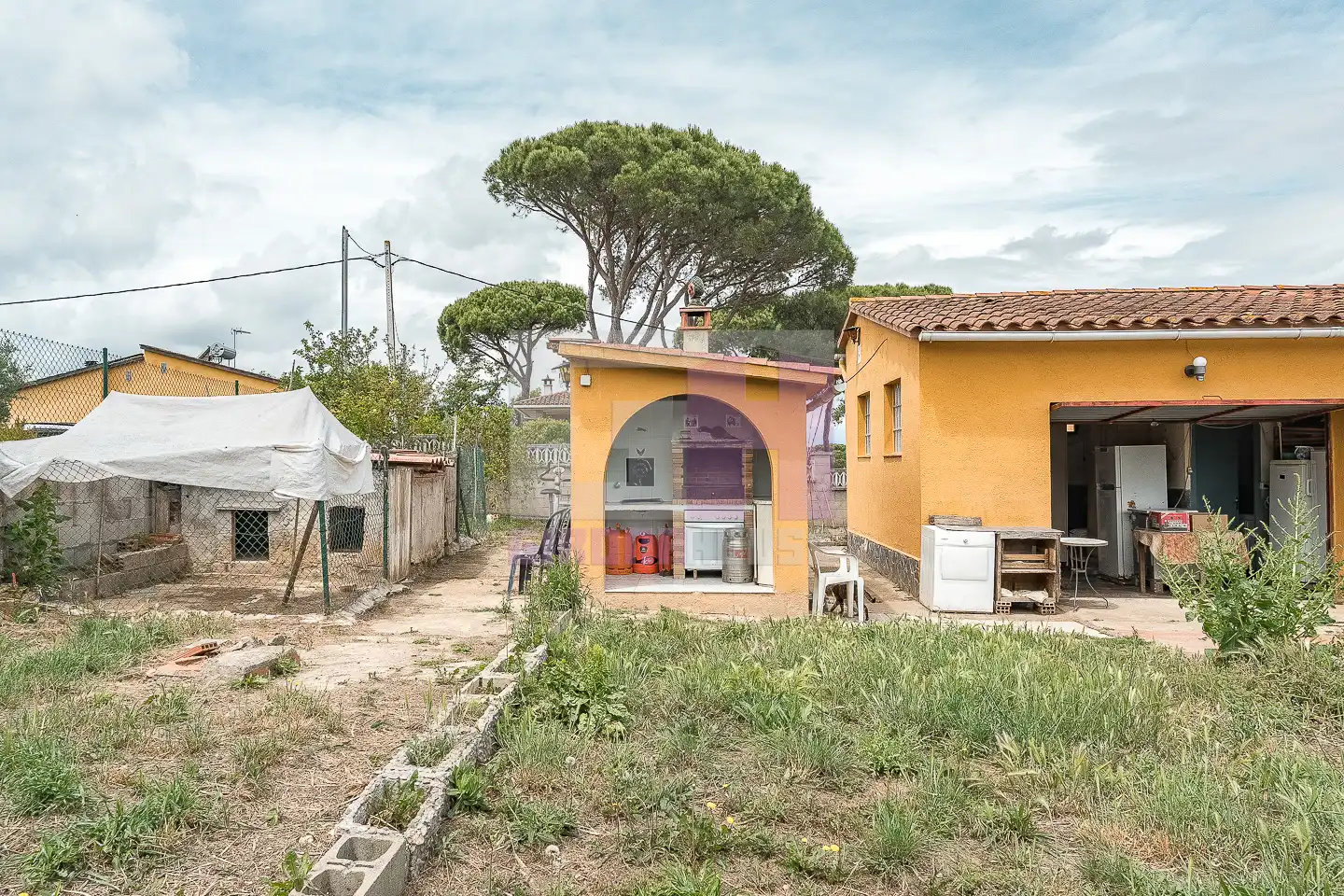 Exterior view of Houses for sale in Caldes de Malavella  with Air Conditioner, Heating and Private garden