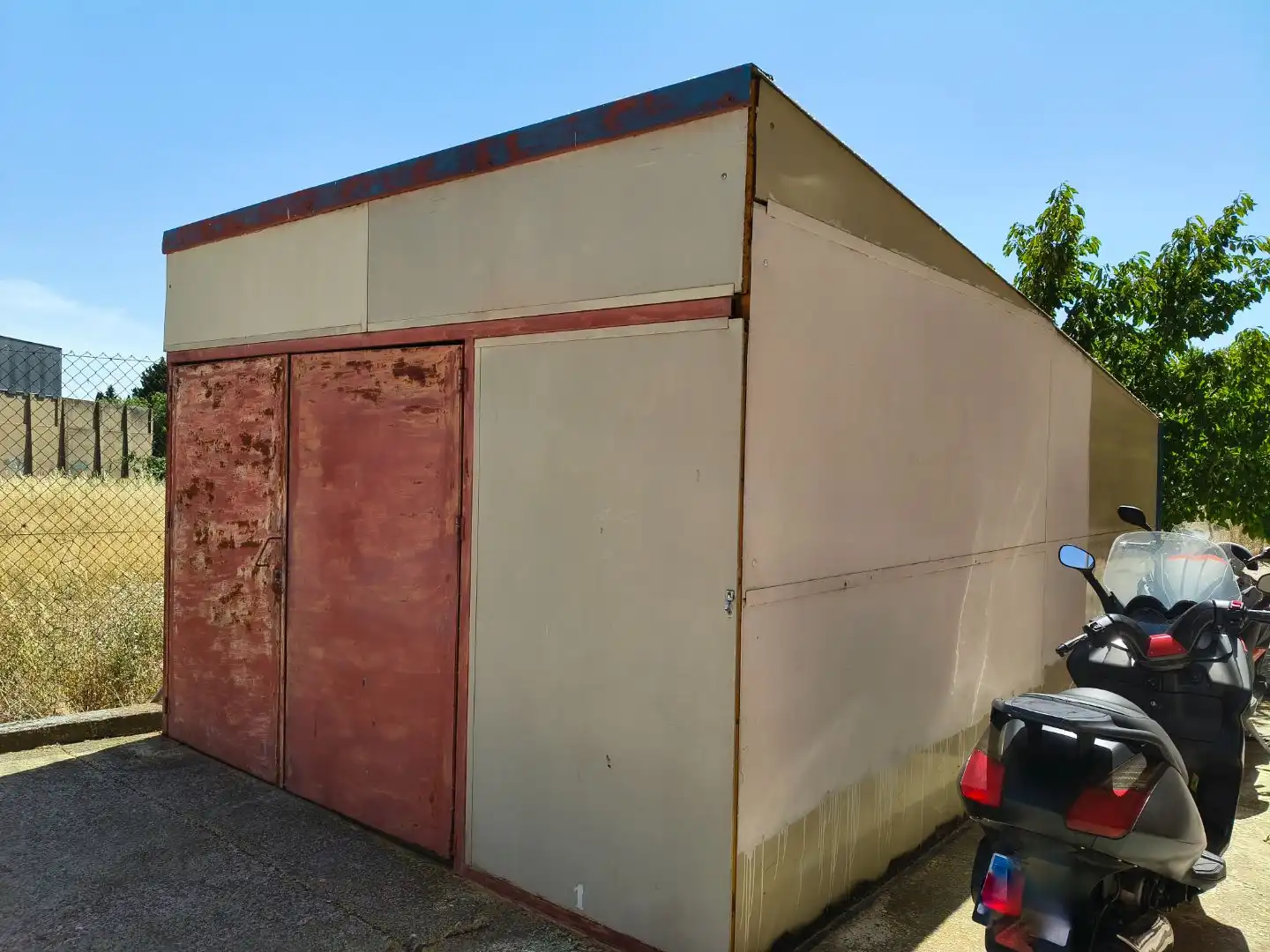 Vista exterior de Garaje en venta en Zaragoza