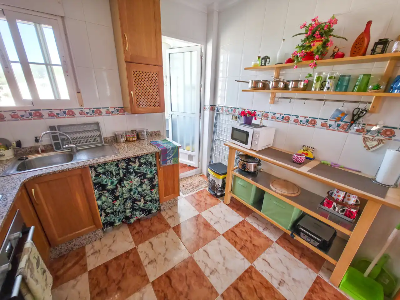 Cocina de Apartamento en venta en Orihuela con Amueblado, Horno y Lavadora