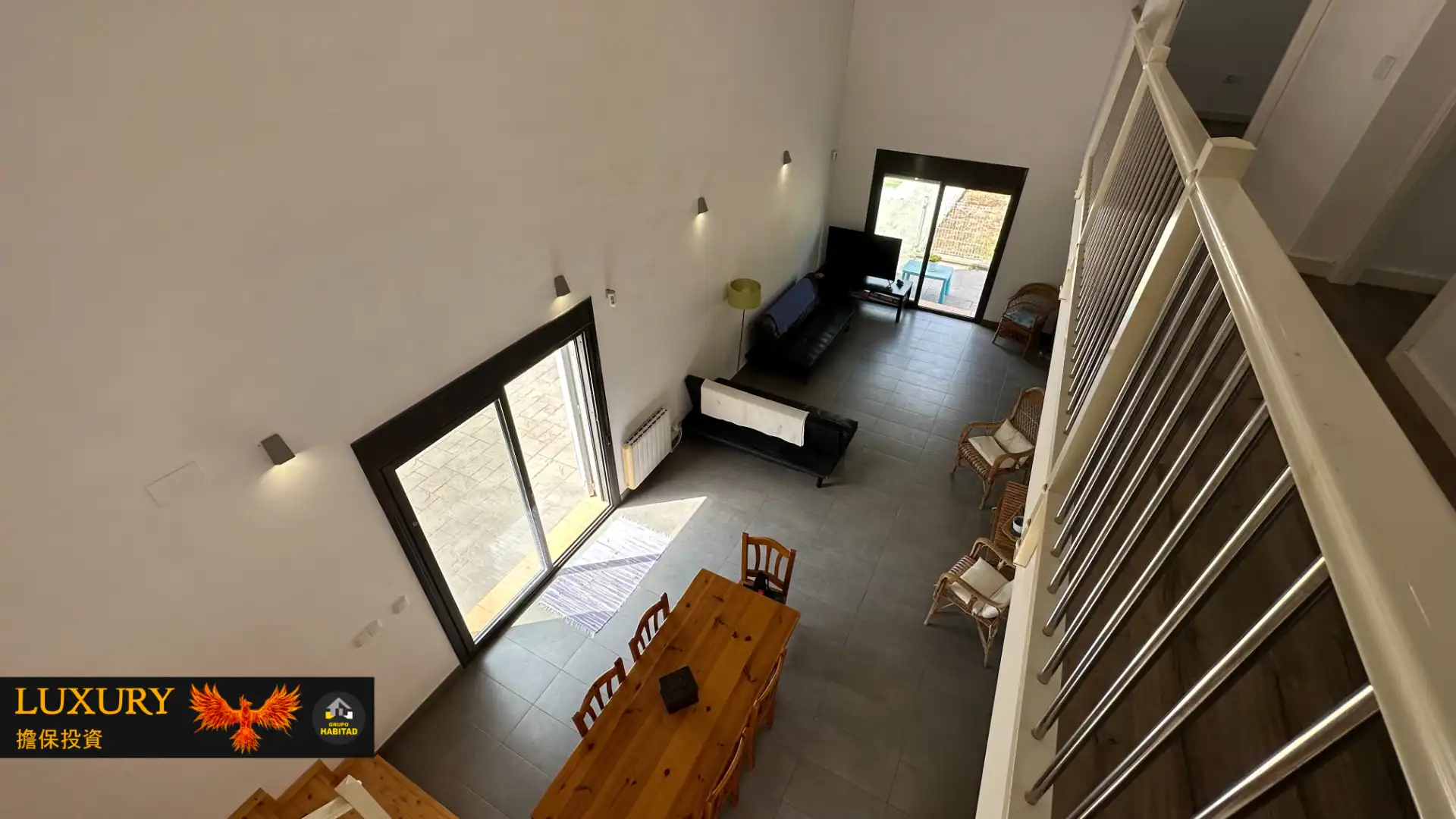 Wohnzimmer von Haus oder Chalet zum Verkauf in Cunit mit Heizung, Privatgarten und Schwimmbad