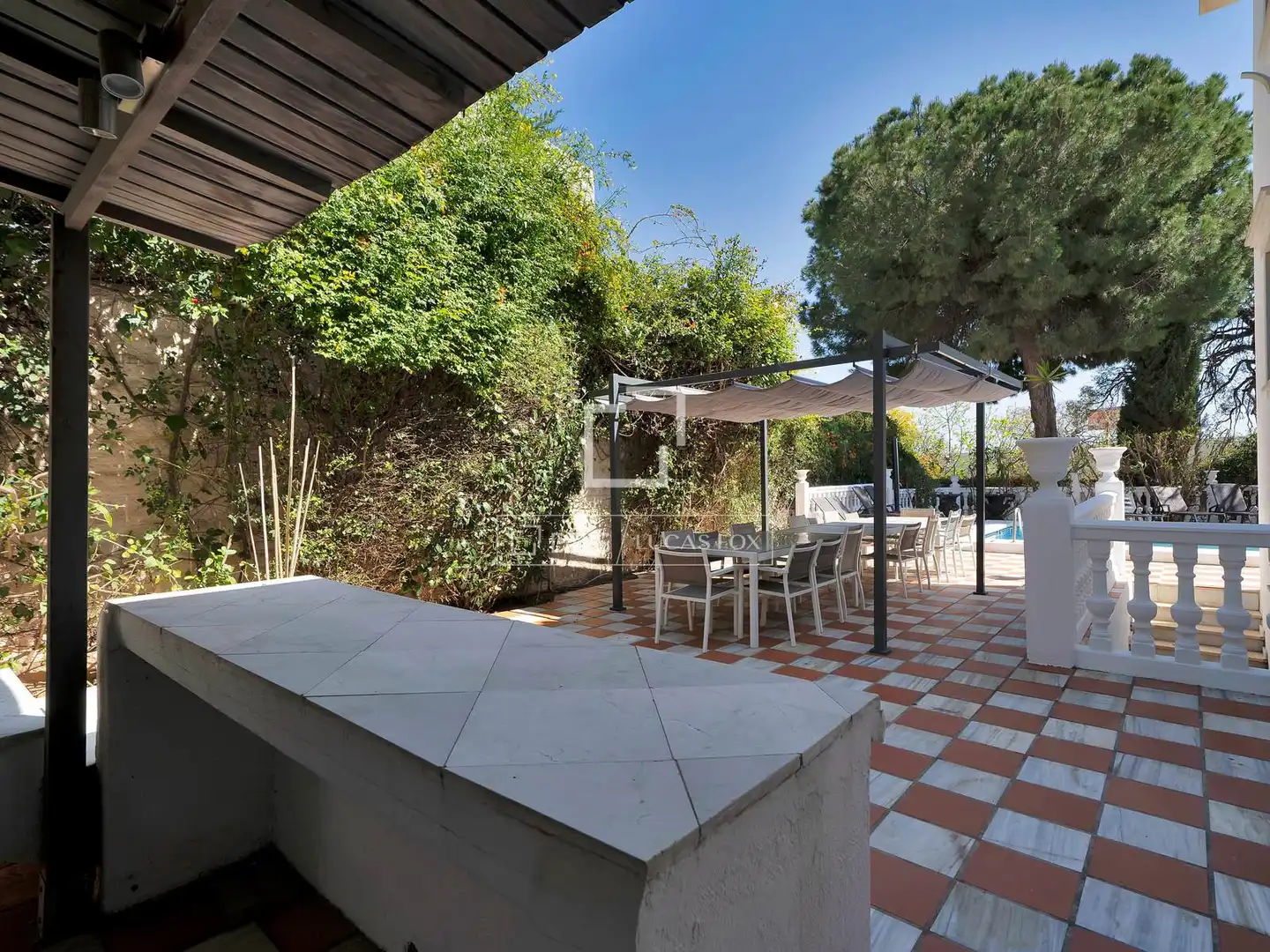 Terraza de Casa o chalet en venta en Marbella con Aire acondicionado, Calefacción y Jardín privado