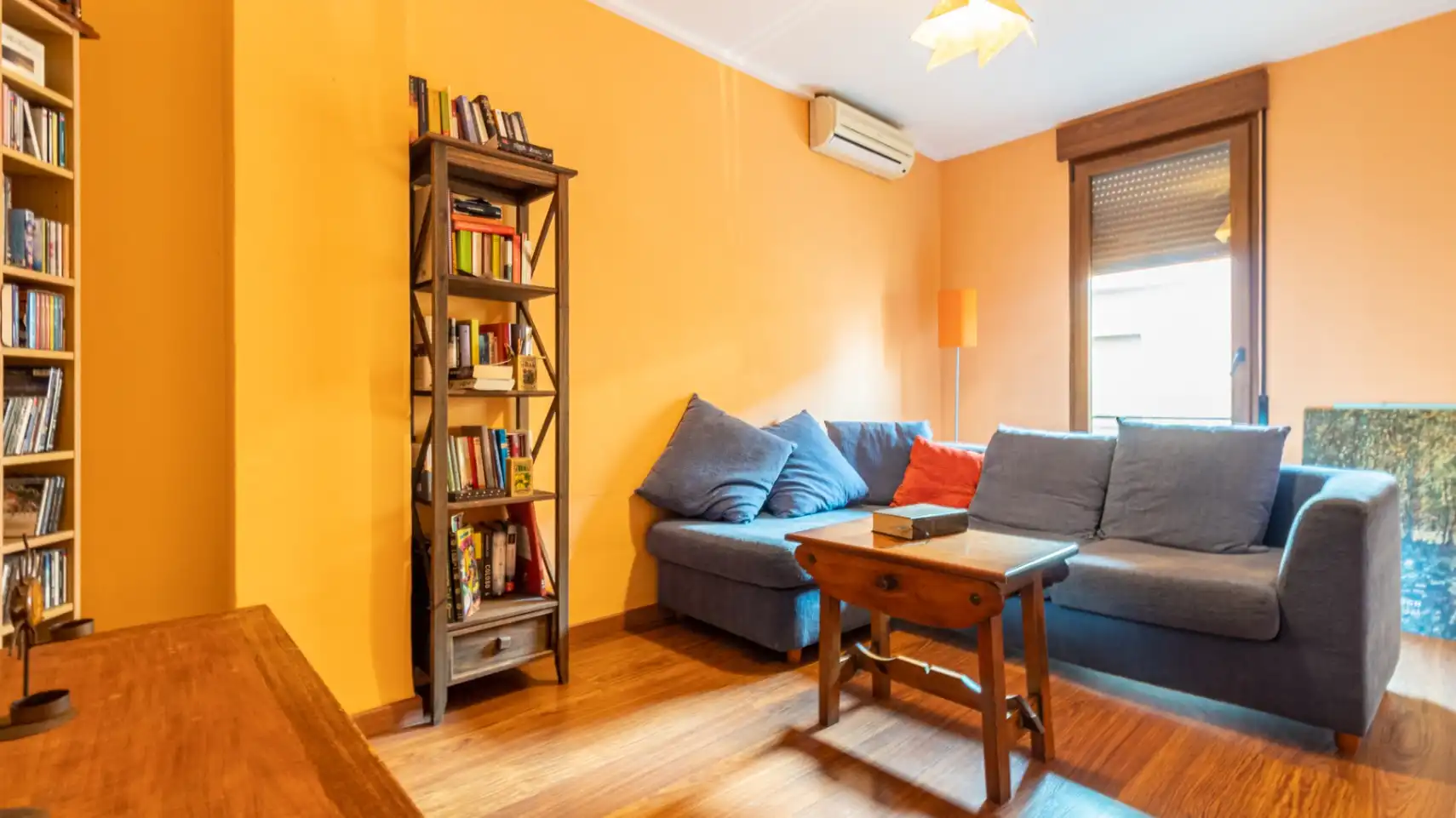 Wohnzimmer von Wohnung zum Verkauf in Gata de Gorgos mit Klimaanlage, Heizung und Terrasse