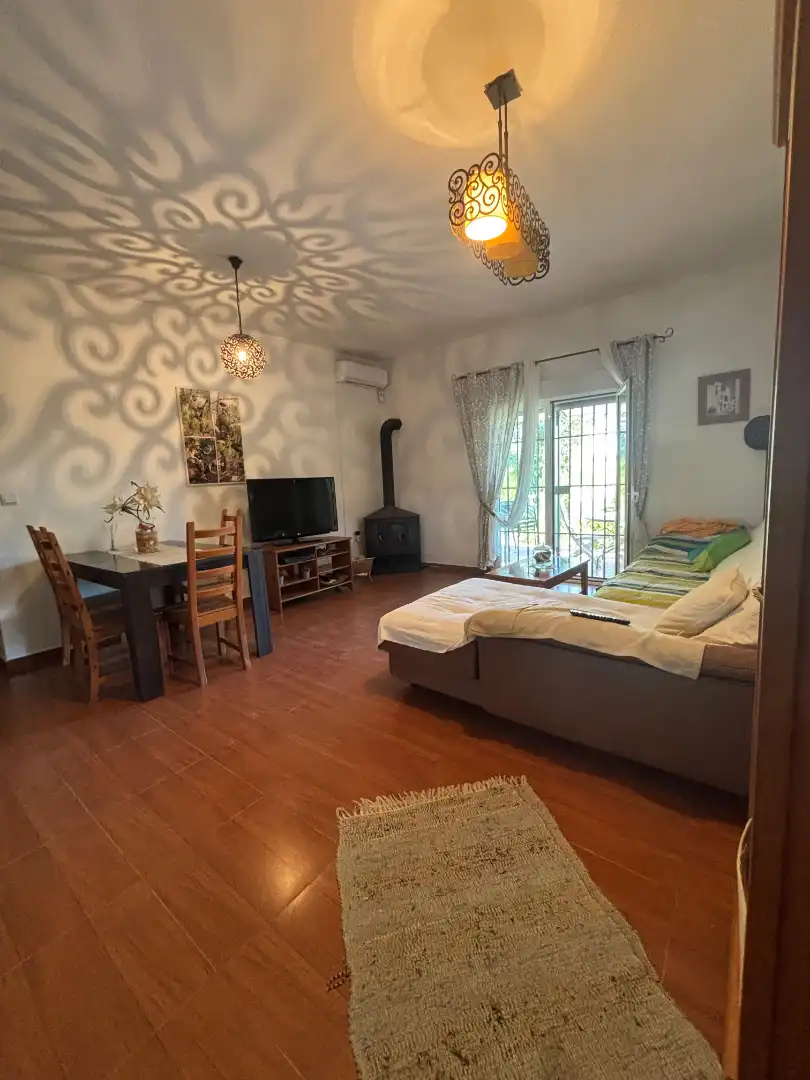 Sala de estar de Finca rústica en venta en Almensilla con Aire acondicionado, Jardín privado y Terraza