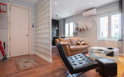 Sala d'estar de Apartament de lloguer en  Madrid Capital