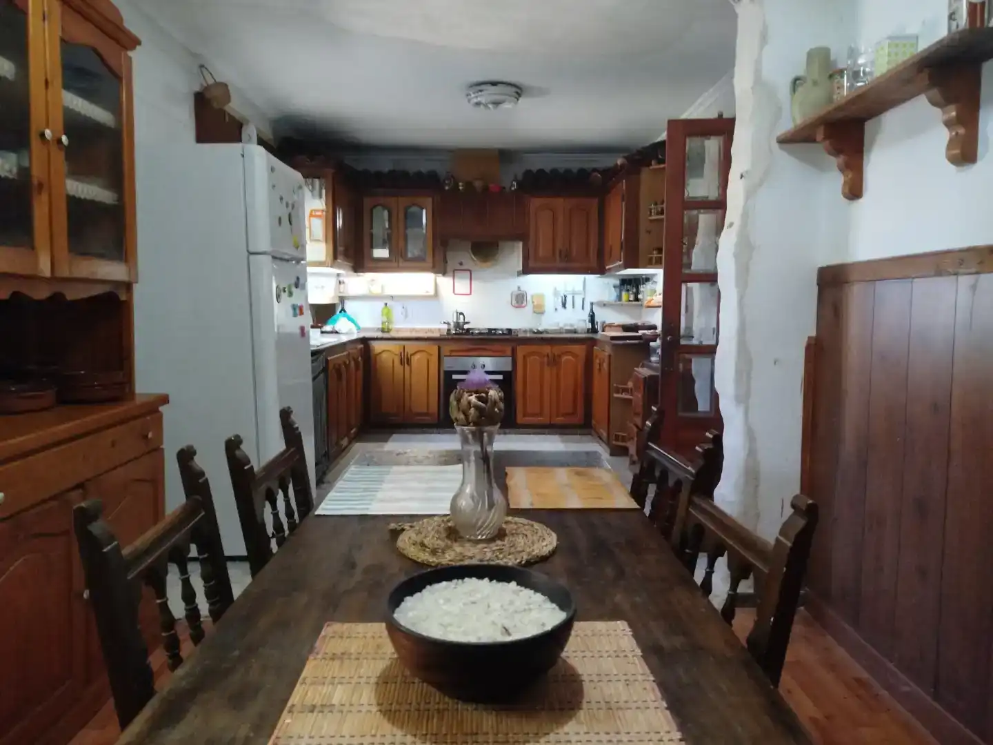 Cocina de Casa o chalet de alquiler en Elche / Elx con Jardín privado y Trastero