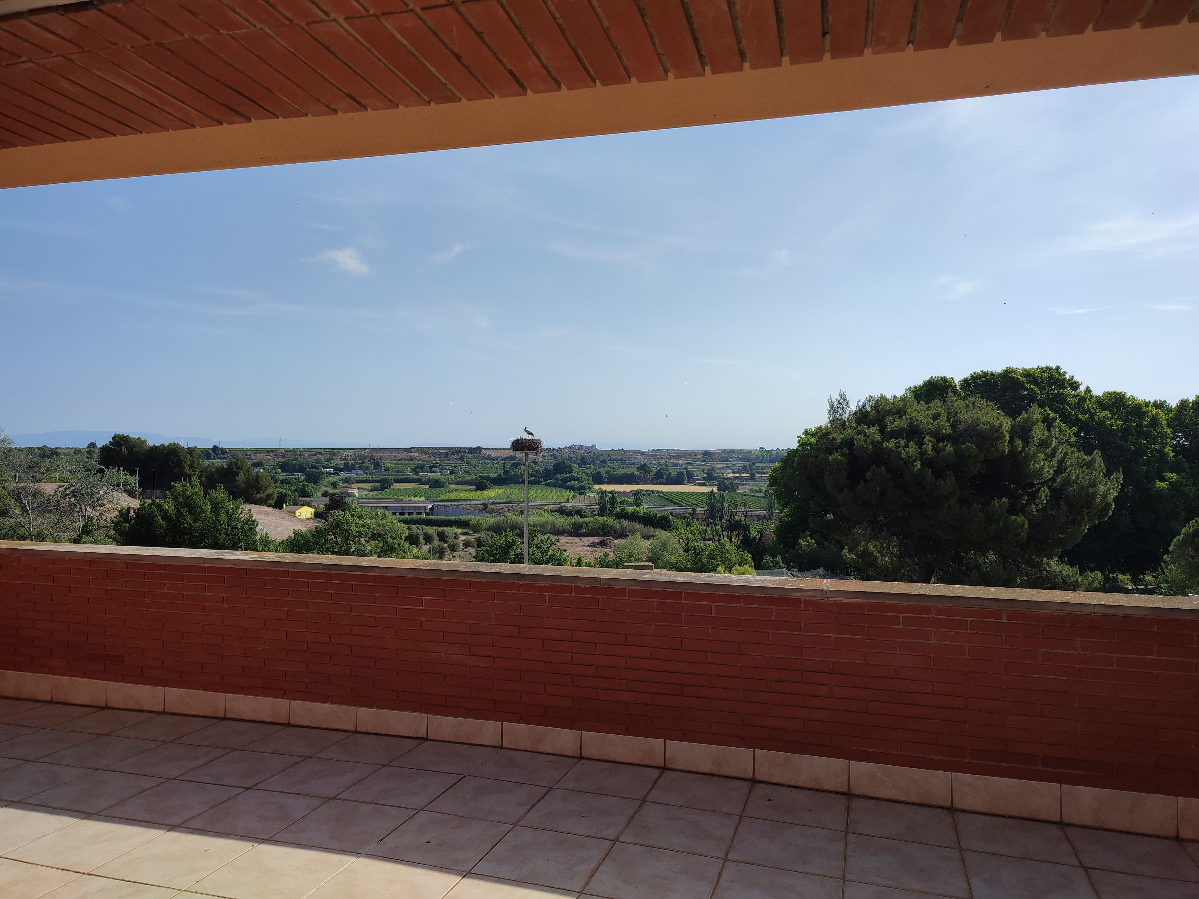 Terrassa de Casa o xalet en venda en Les Borges Blanques amb Aire condicionat, Calefacció i Jardí privat