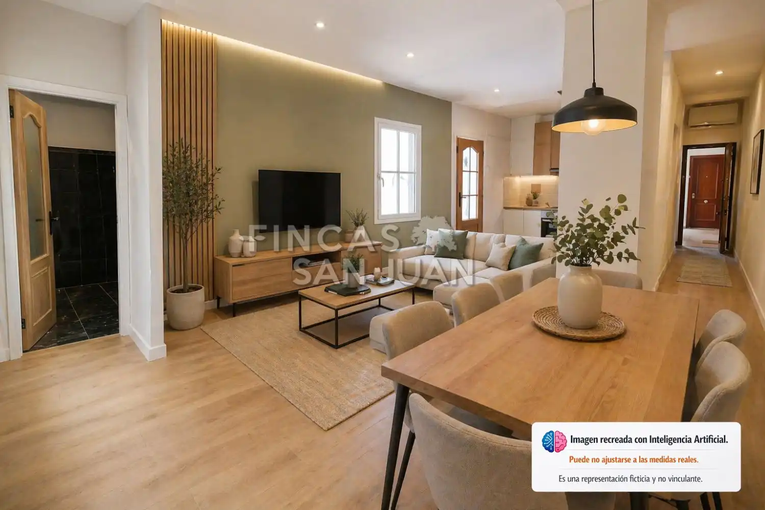 Sala de estar de Piso en venta en Crevillent con Balcón