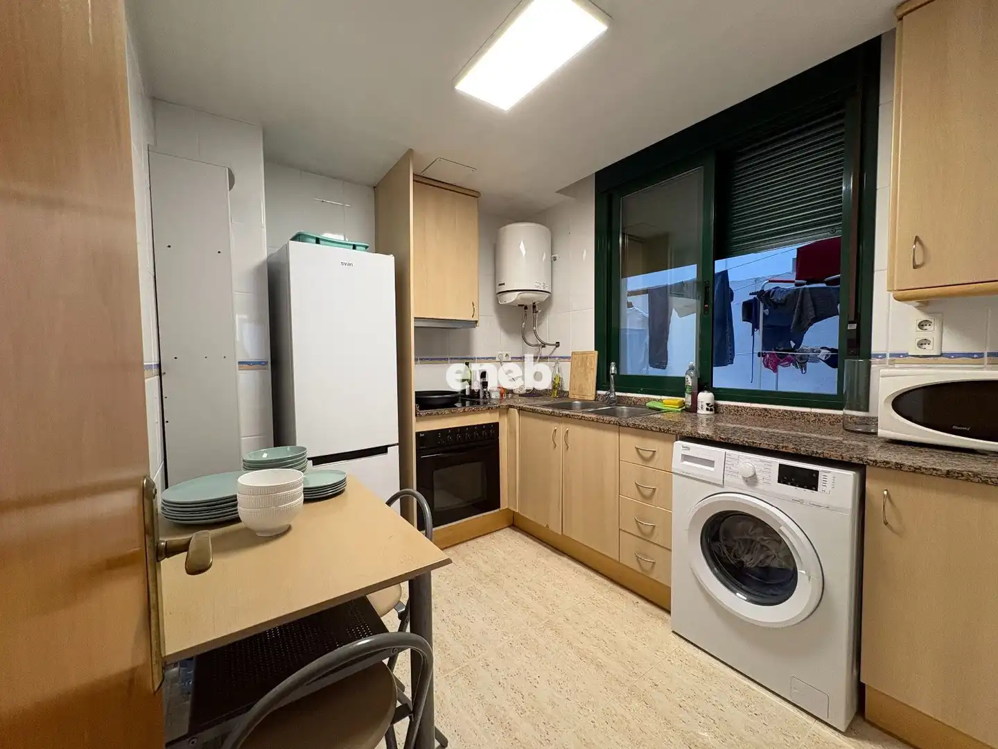 Cocina de Piso de alquiler en Benicarló con Piscina, Amueblado y Piscina comunitaria