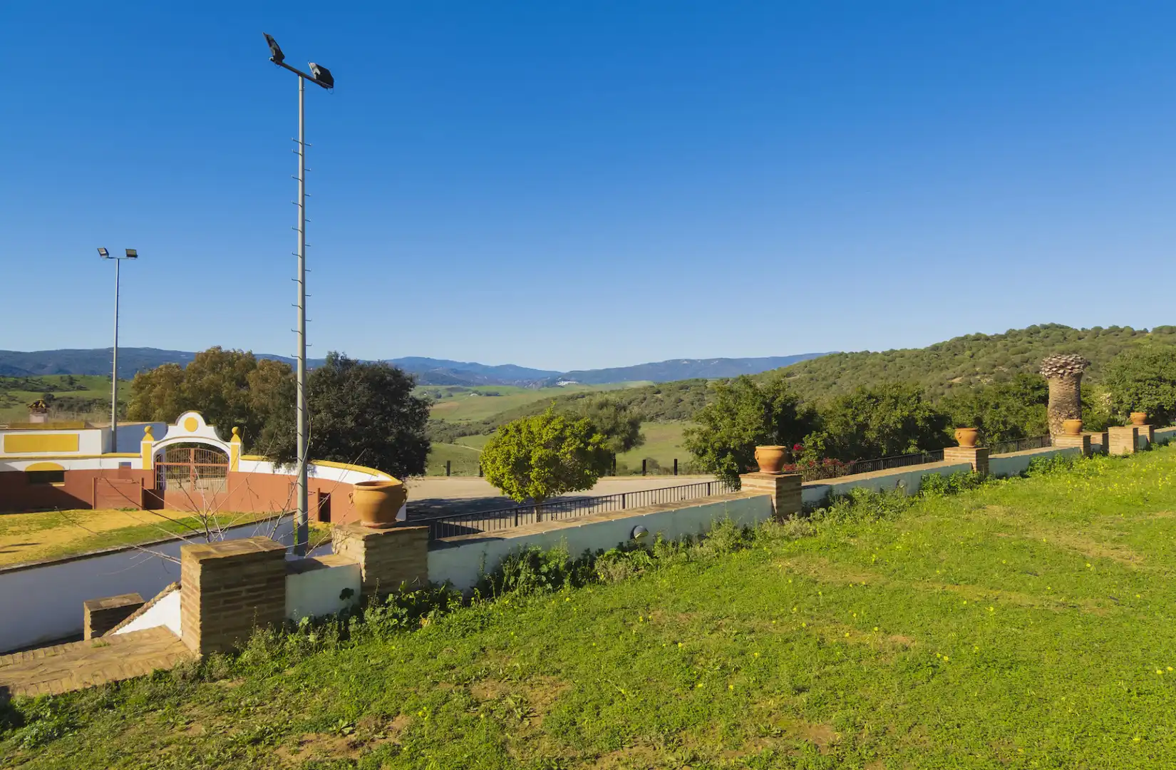 Jardí de Finca rústica en venda en San Martín del Tesorillo amb Aire condicionat, Jardí privat i Terrassa