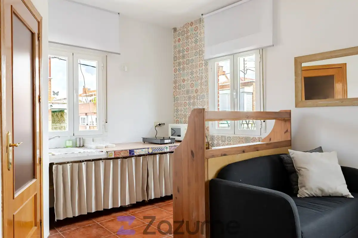 Bedroom of Lofts for rent in Madrid  with Air Conditioner, Heating and Furnished