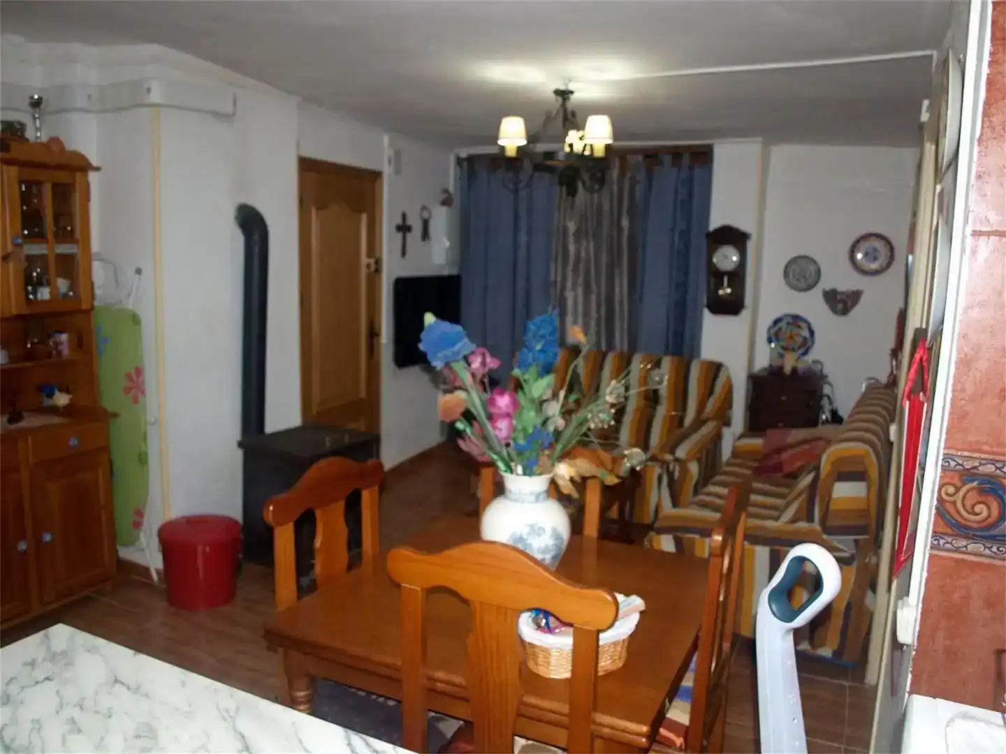 Sala de estar de Piso en venta en Paterna del Madera con Amueblado y Balcón