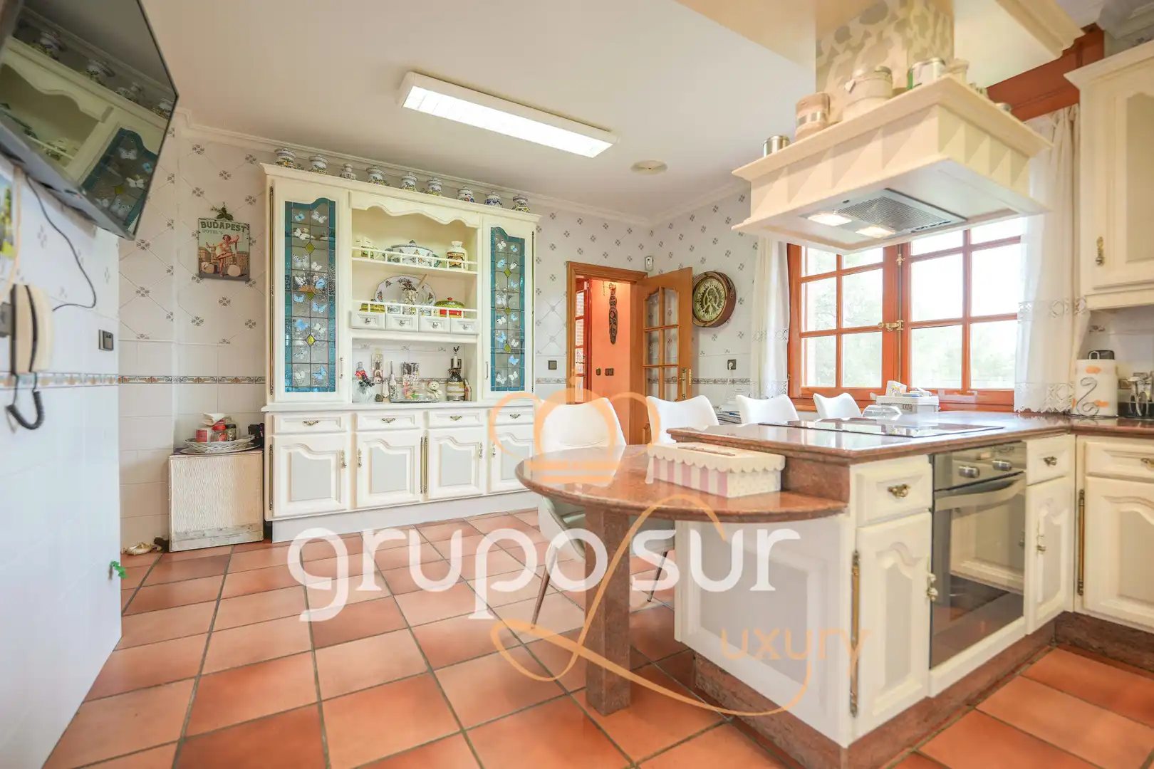 Cocina de Casa o chalet en venta en Traspinedo con Calefacción, Jardín privado y Terraza