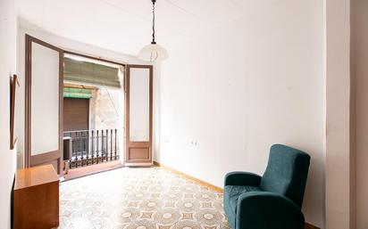 Living room of Flat for sale in  Barcelona Capital  with Air Conditioner, Heating and Private garden