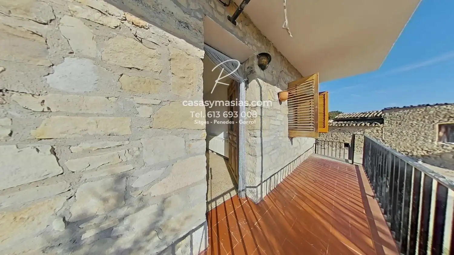 Terraza de Finca rústica en venta en Santa Margarida de Montbui con Calefacción, Jardín privado y Terraza