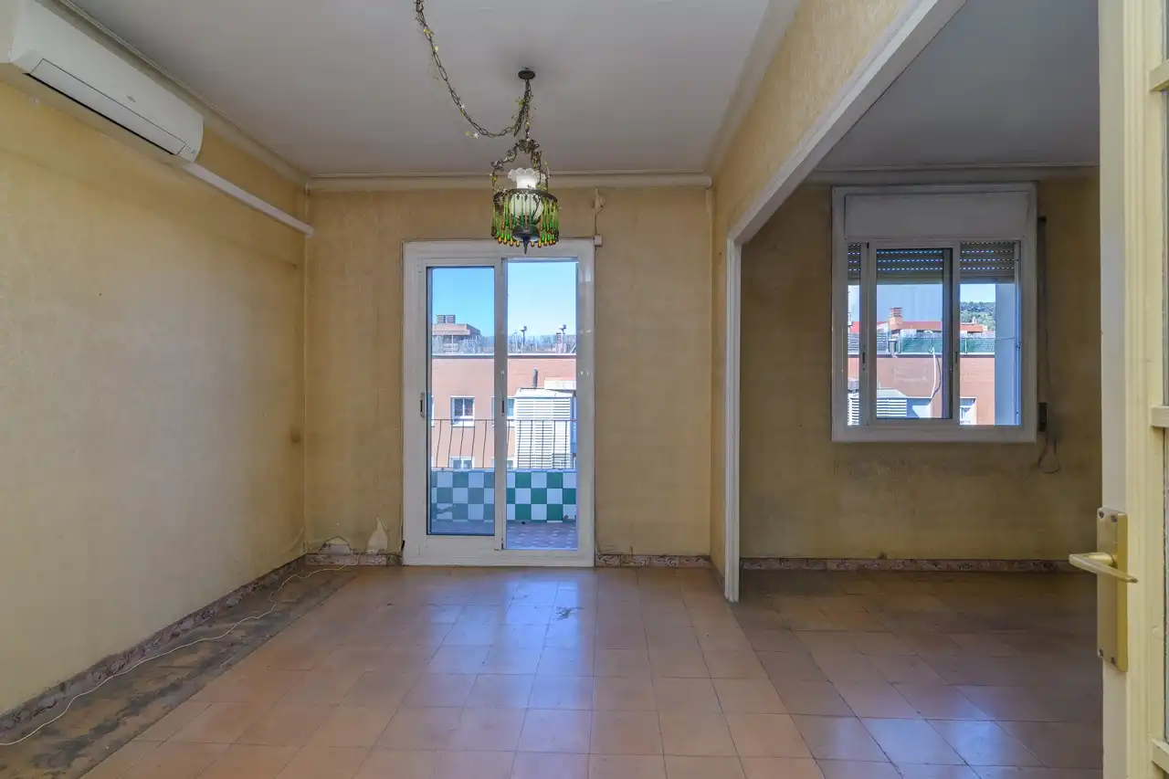 Sala de estar de Piso en venta en Barcelona con Aire acondicionado, Calefacción y Balcón