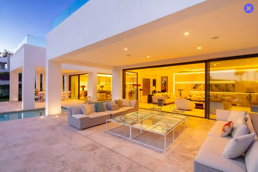 Terrace of Houses for rent in Marbella  with Air Conditioner, Private garden and Terrace