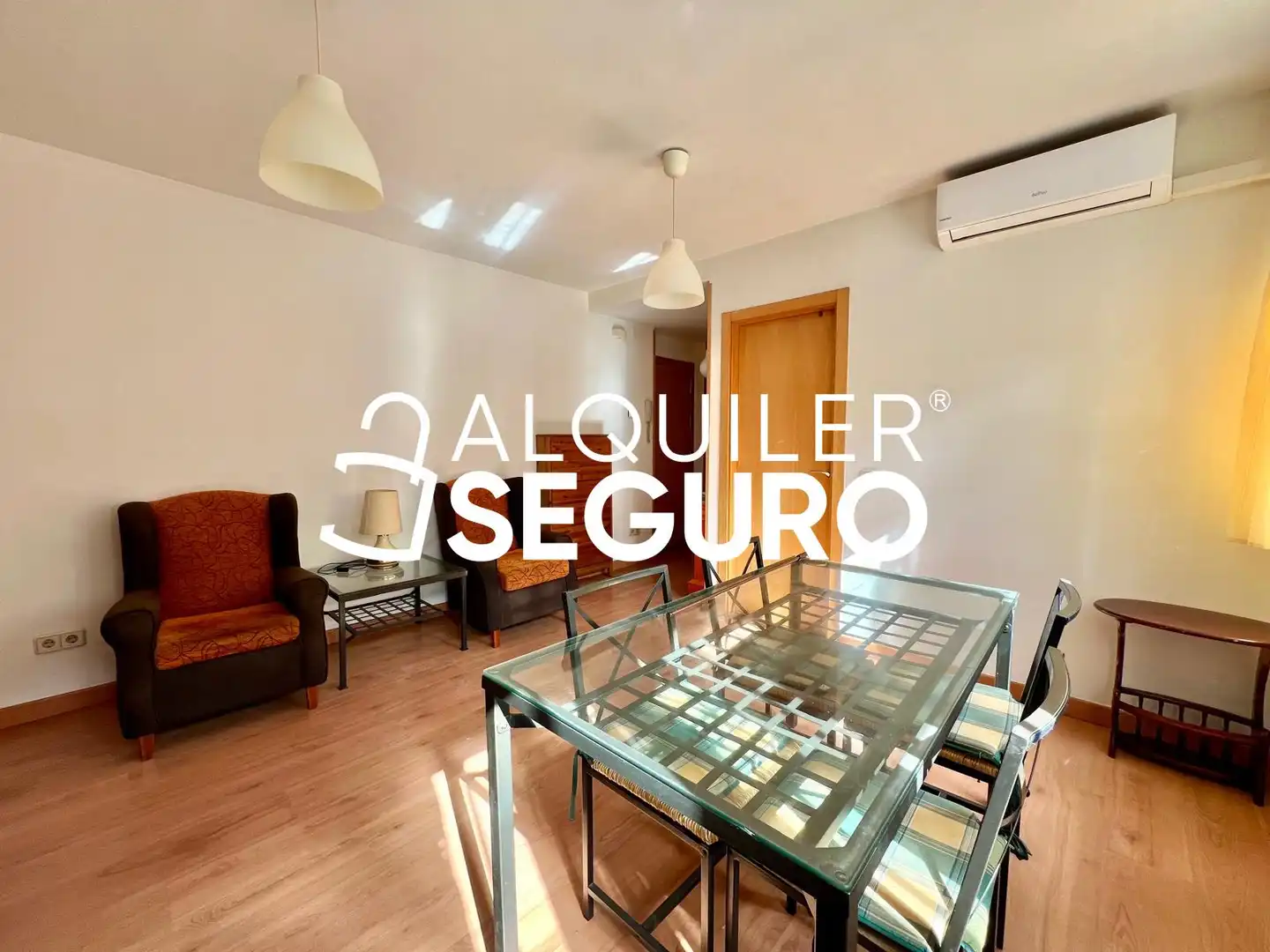 Exterior view of Flat for rent in Madrid  with Air Conditioner, Heating and Furnished