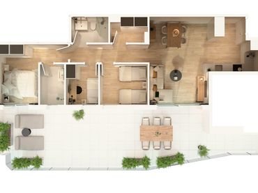 New build Penthouse with balcony for sale in Carrer Granada 21