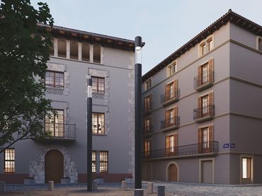 Maisonette mit Balkon zum Verkauf in Plaça de la Vila