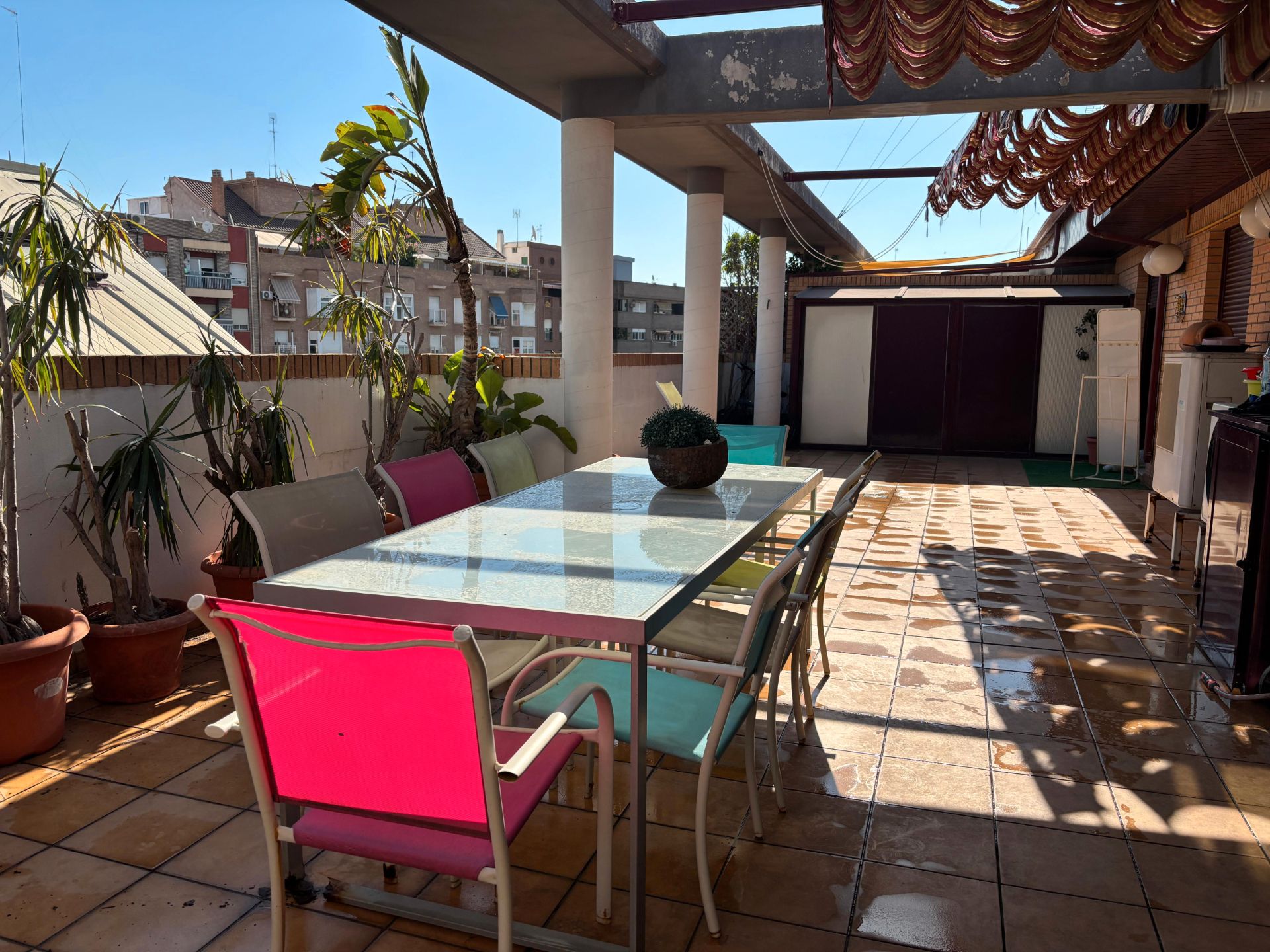 Terrassa de Àtic en venda en  Valencia Capital amb Aire condicionat, Terrassa i Balcó