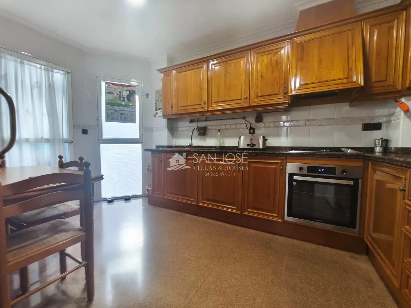 Kitchen of Flat for sale in Aspe  with Air Conditioner