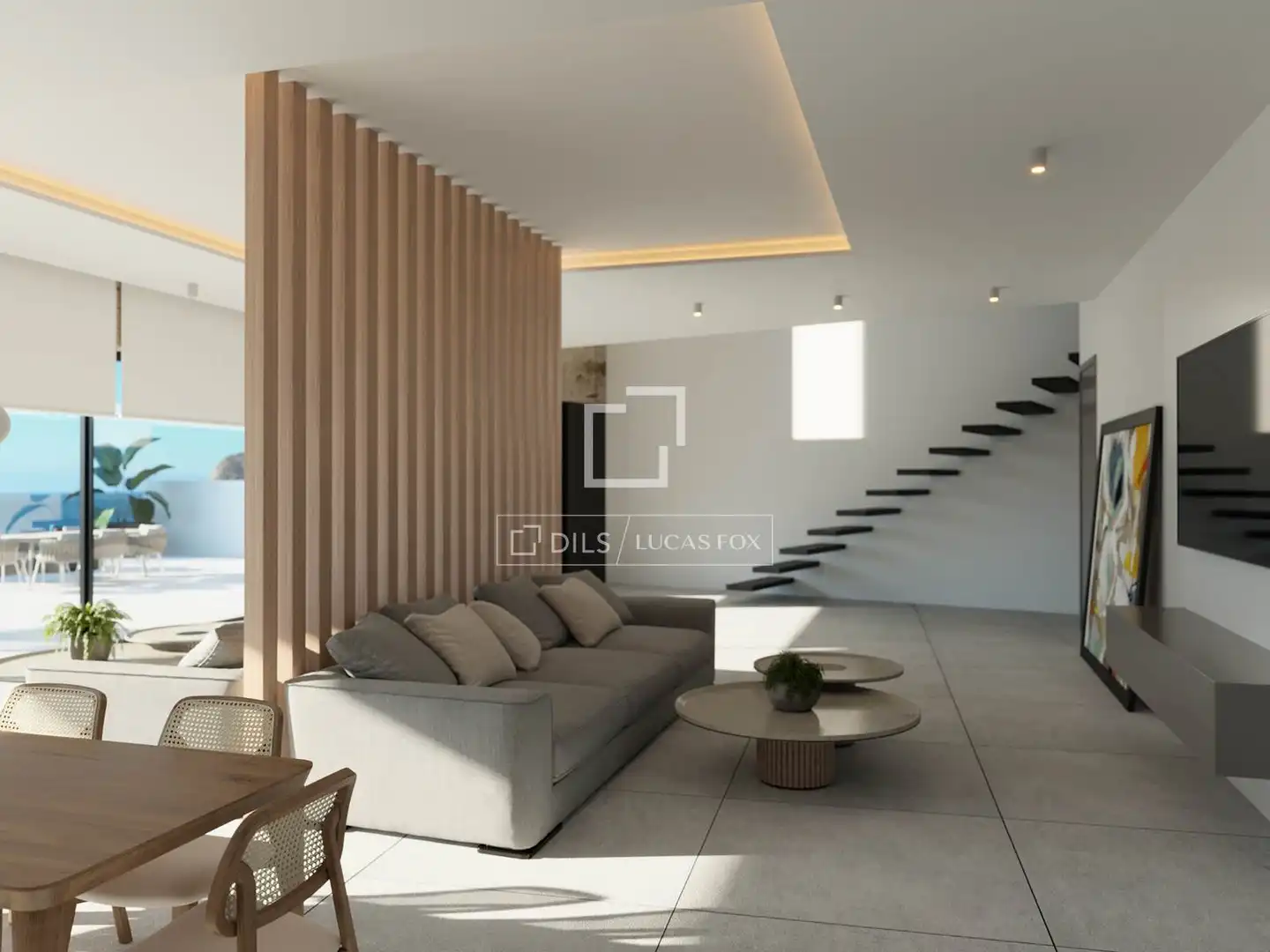 Sala de estar de Casa o chalet en venta en Almuñécar con Aire acondicionado, Calefacción y Jardín privado