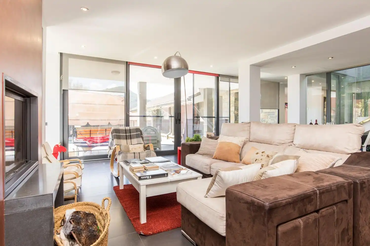 Sala de estar de Casa o chalet en venta en Boltaña con Aire acondicionado, Calefacción y Jardín privado