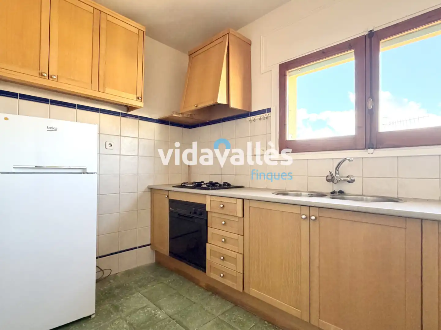 Cuina de Pis en venda en Santa Maria de Palautordera amb Parquet, Terrassa i Forn