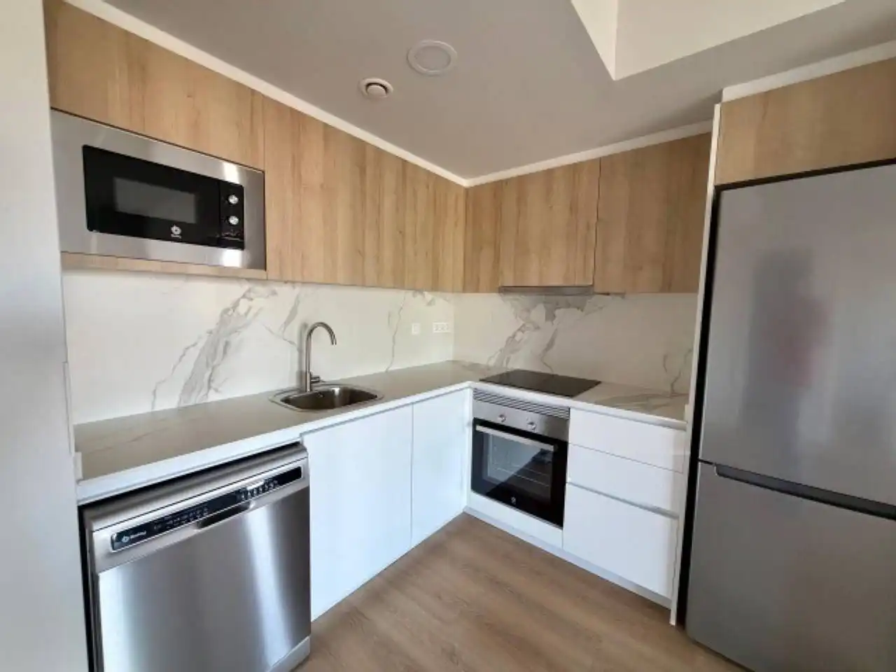 Kitchen of Flat for rent in Terrassa  with Air Conditioner, Heating and Parquet flooring