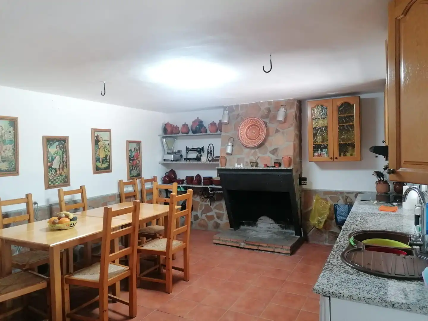 Cocina de Casa o chalet en venta en Brazatortas con Aire acondicionado, Calefacción y Jardín privado