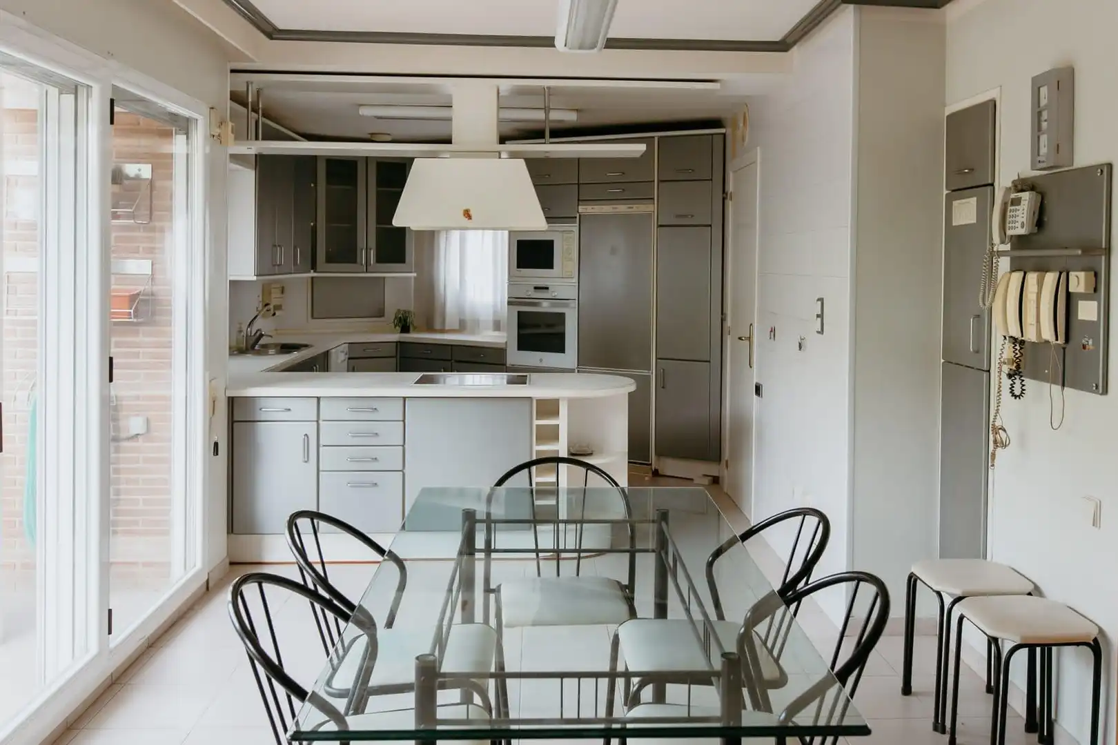 Cocina de Casa adosada en venta en Huesca con Aire acondicionado, Jardín privado y Terraza