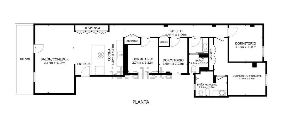 Appartement avec terrasse à vendre à L'Eixample, imagen 47
