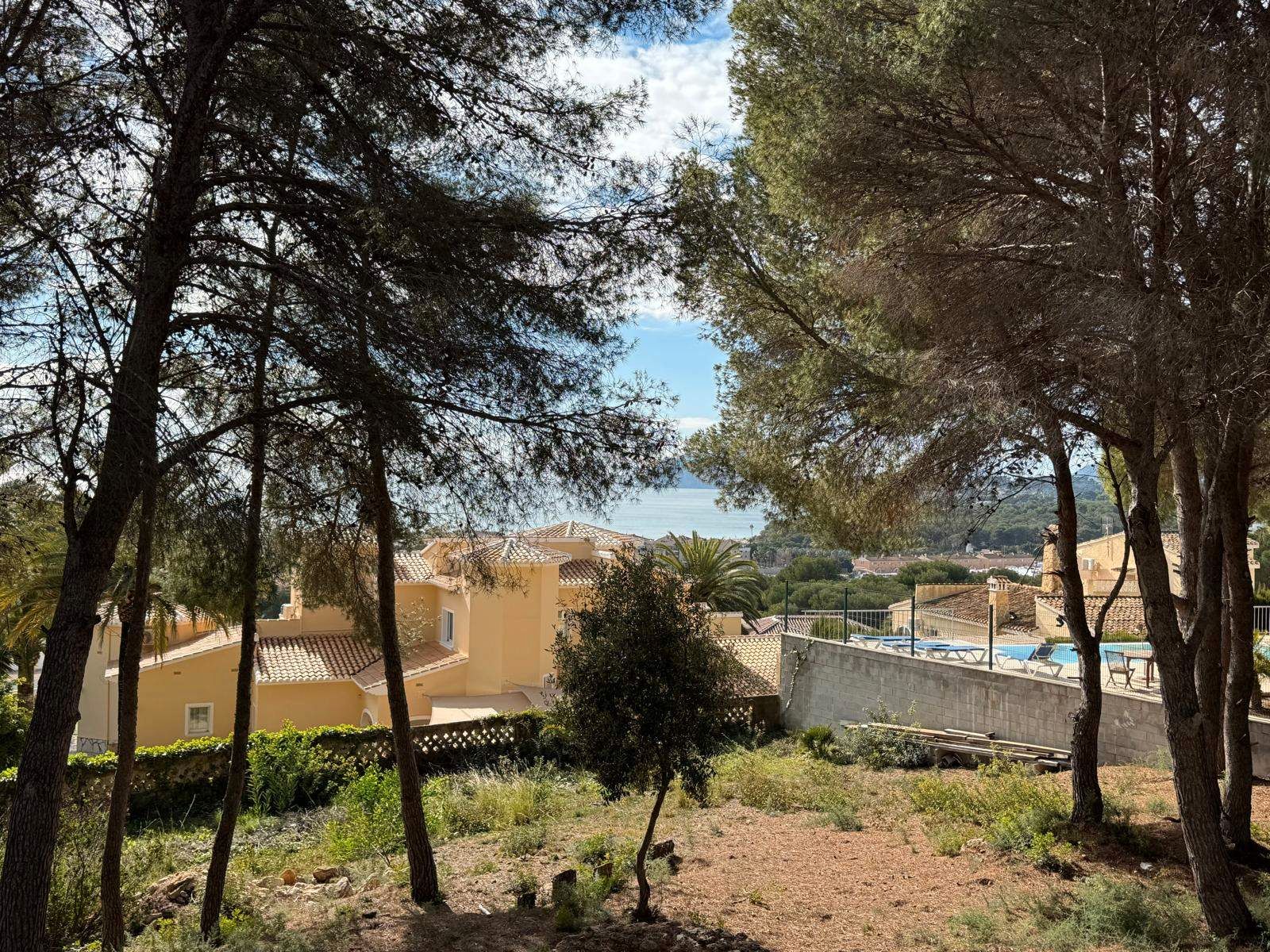 Vista exterior de Residencial en venda en Moraira