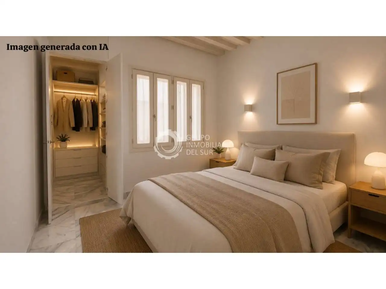 Bedroom of Flat for sale in Cádiz