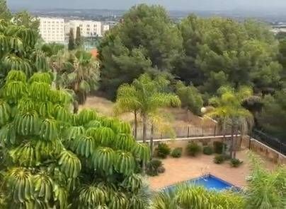 Vista exterior de Casa o xalet en venda en  Murcia Capital amb Aire condicionat, Jardí privat i Terrassa