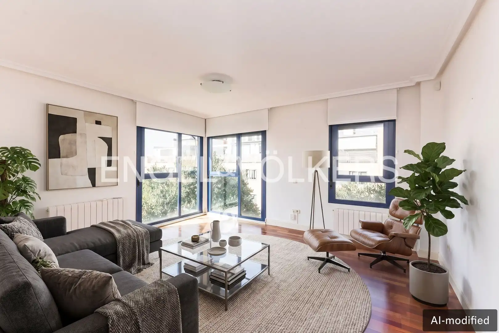Living room of Flat for sale in Madrid  with Air Conditioner, Heating and Swimming Pool