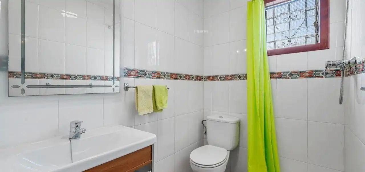 Bany de Casa o xalet en venda en Elche / Elx amb Aire condicionat, Jardí privat i Terrassa