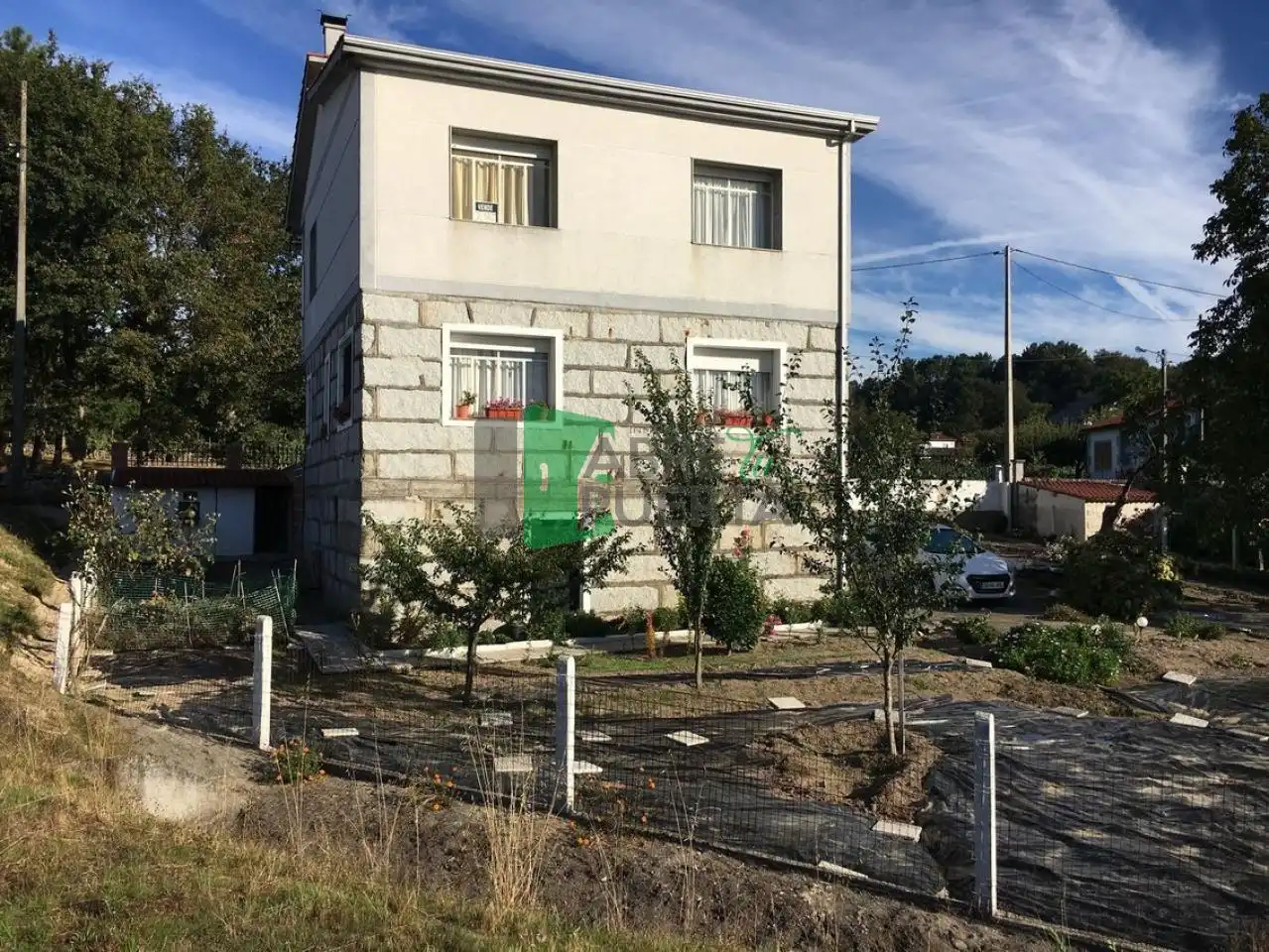 Exterior view of Houses for sale in Vilamarín  with Heating, Private garden and Storage room