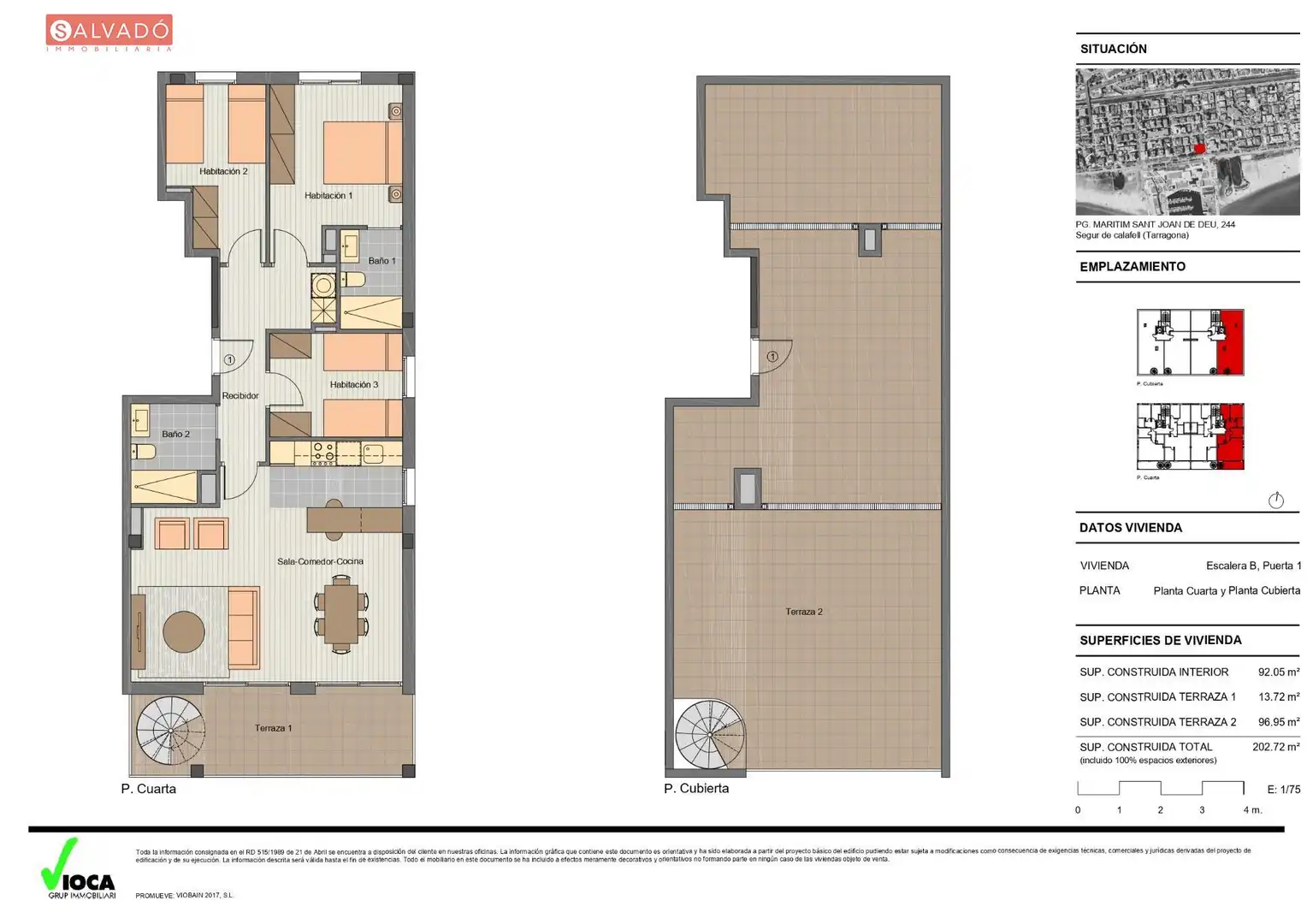 Flat for sale in Calafell  with Air Conditioner, Heating and Terrace