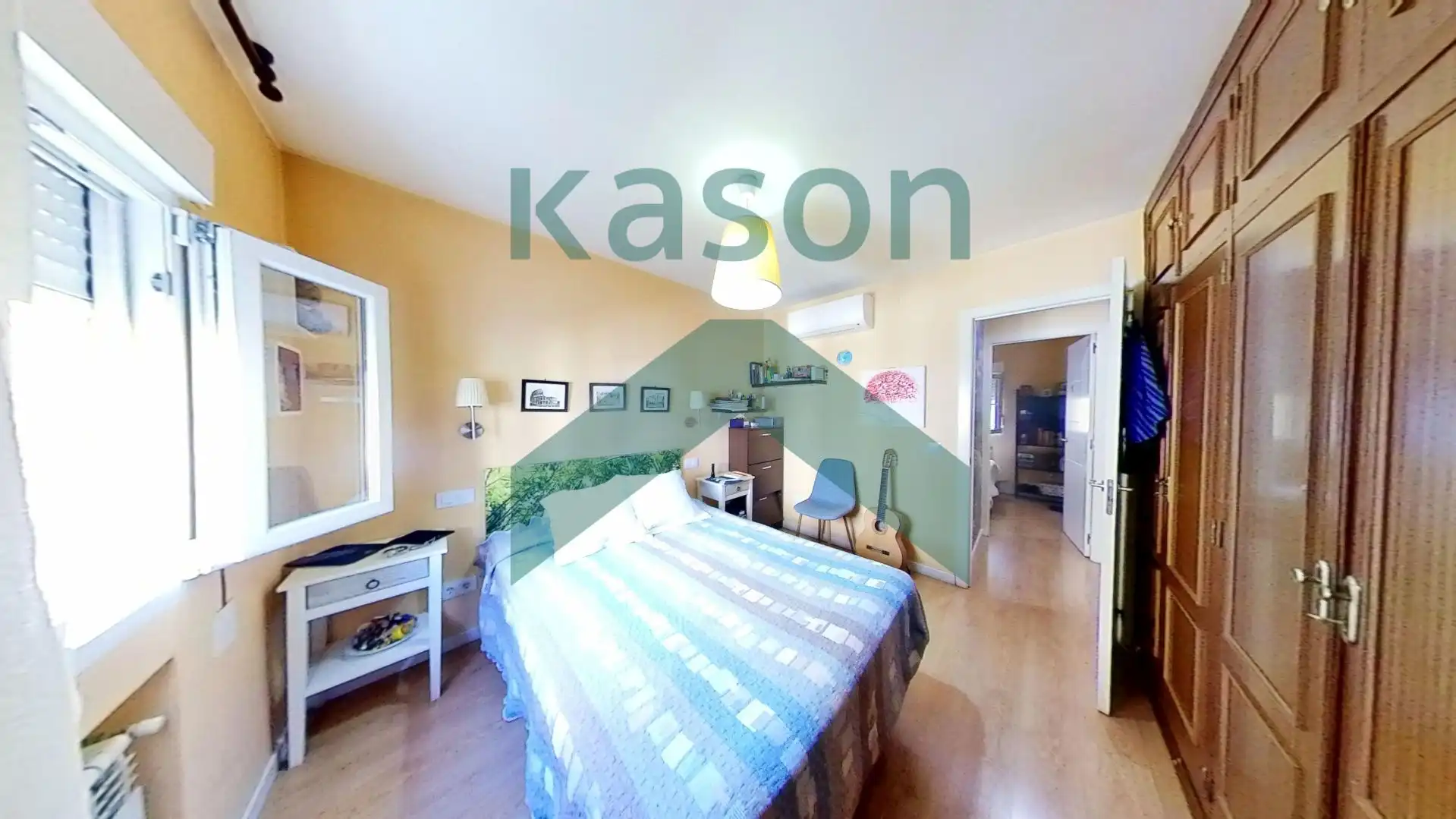 Bedroom of Flat for sale in Madrid  with Air Conditioner and Heating