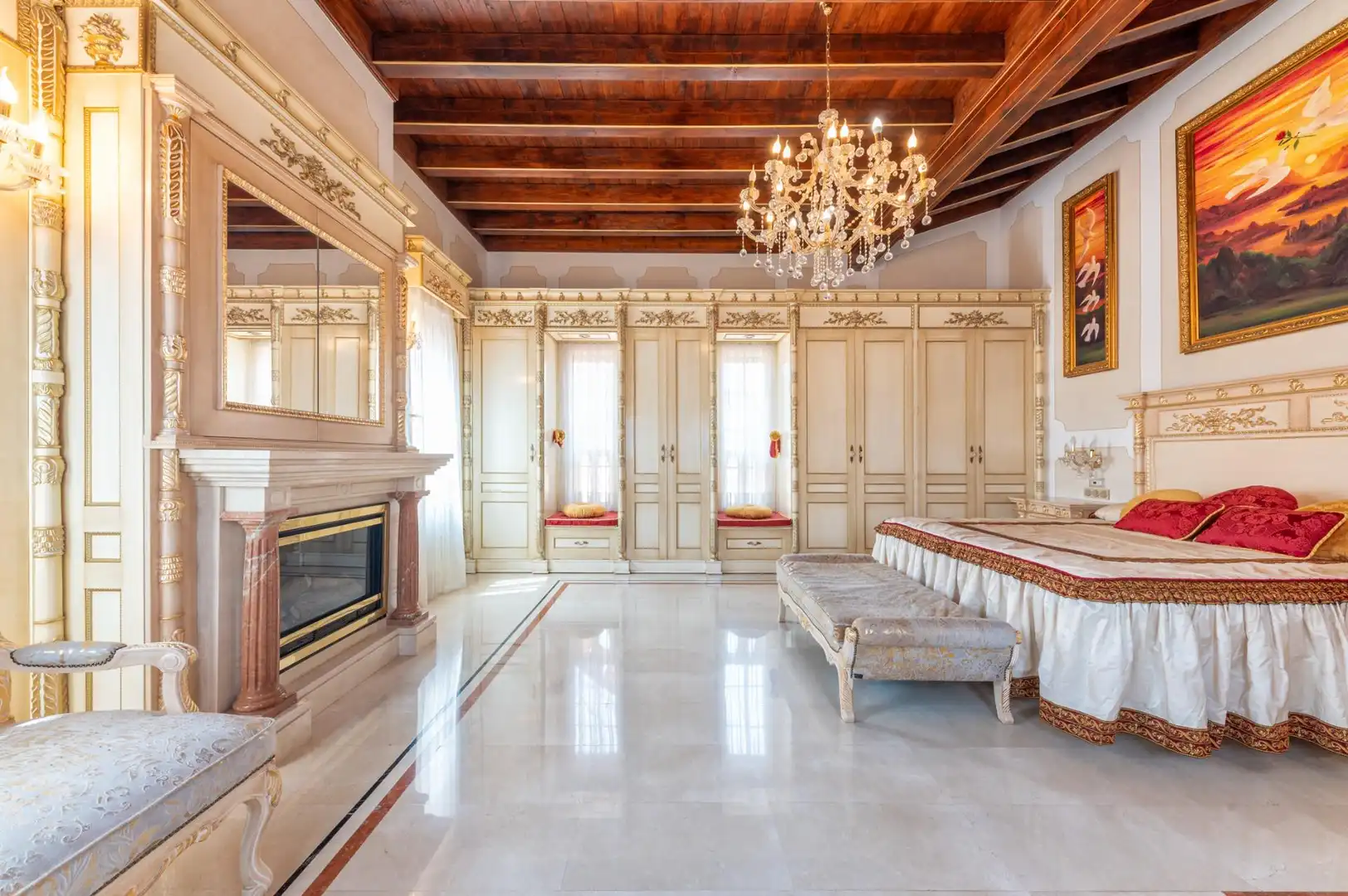 Sala d'estar de Casa o xalet en venda en Elche / Elx amb Aire condicionat, Calefacció i Jardí privat