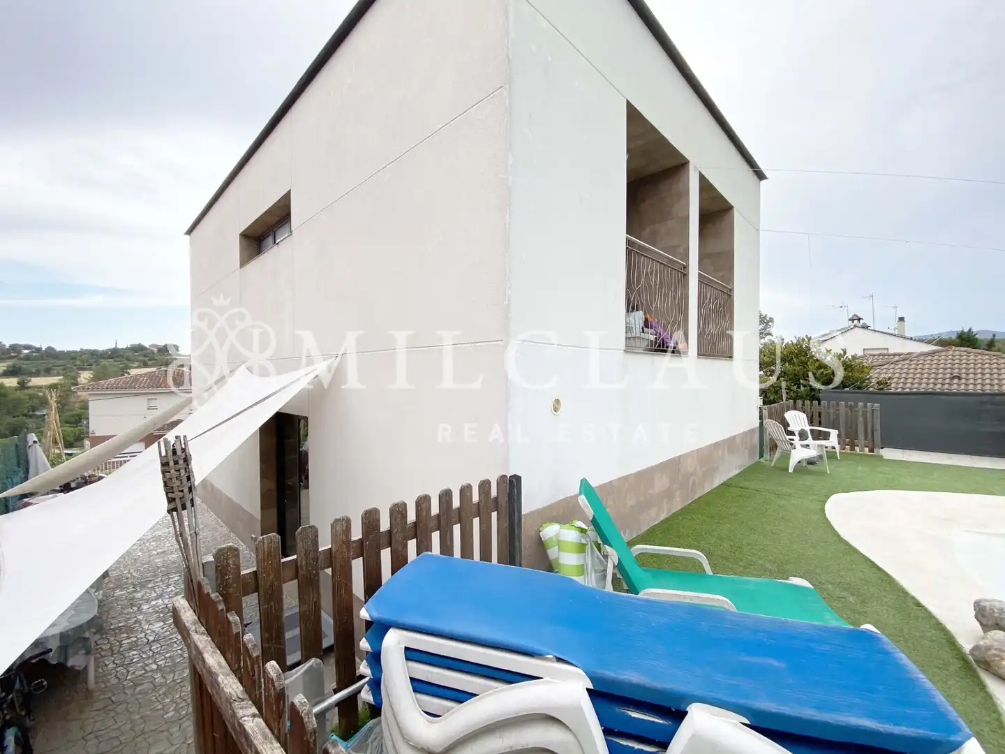 Terrasse von Haus oder Chalet zum Verkauf in Lliçà d'Amunt mit Klimaanlage, Heizung und Privatgarten