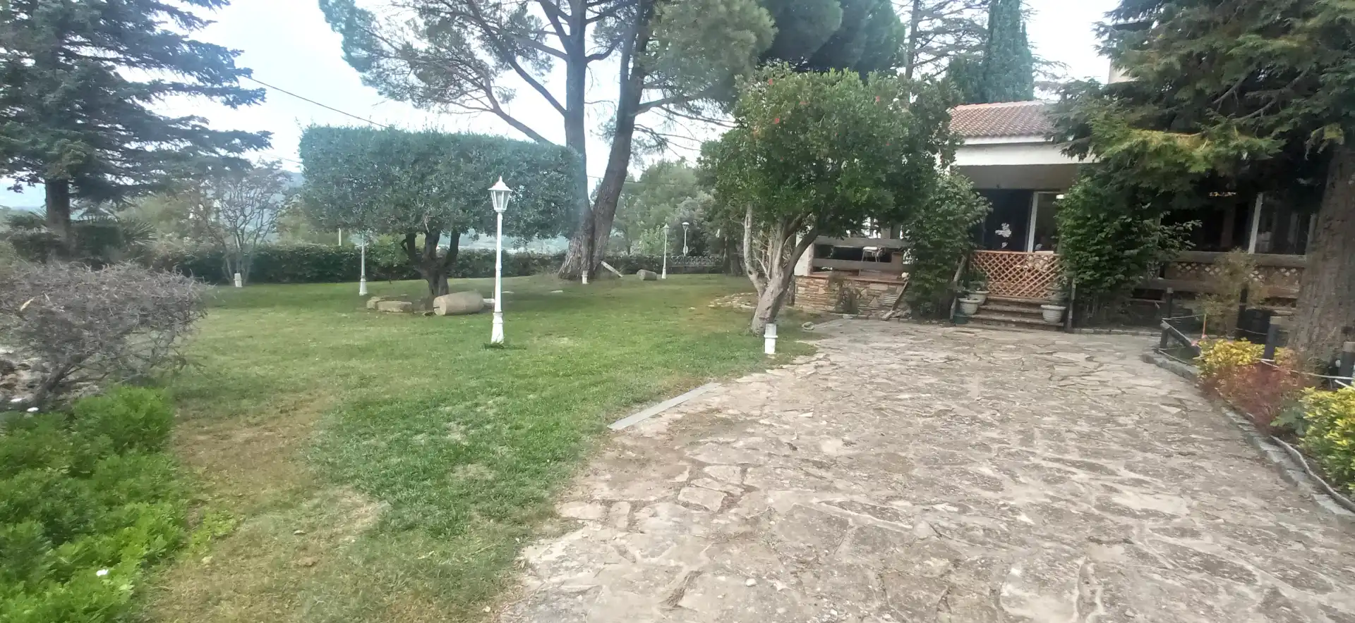Jardín de Casa o chalet en venta en La Pobla de Claramunt con Aire acondicionado, Calefacción y Jardín privado