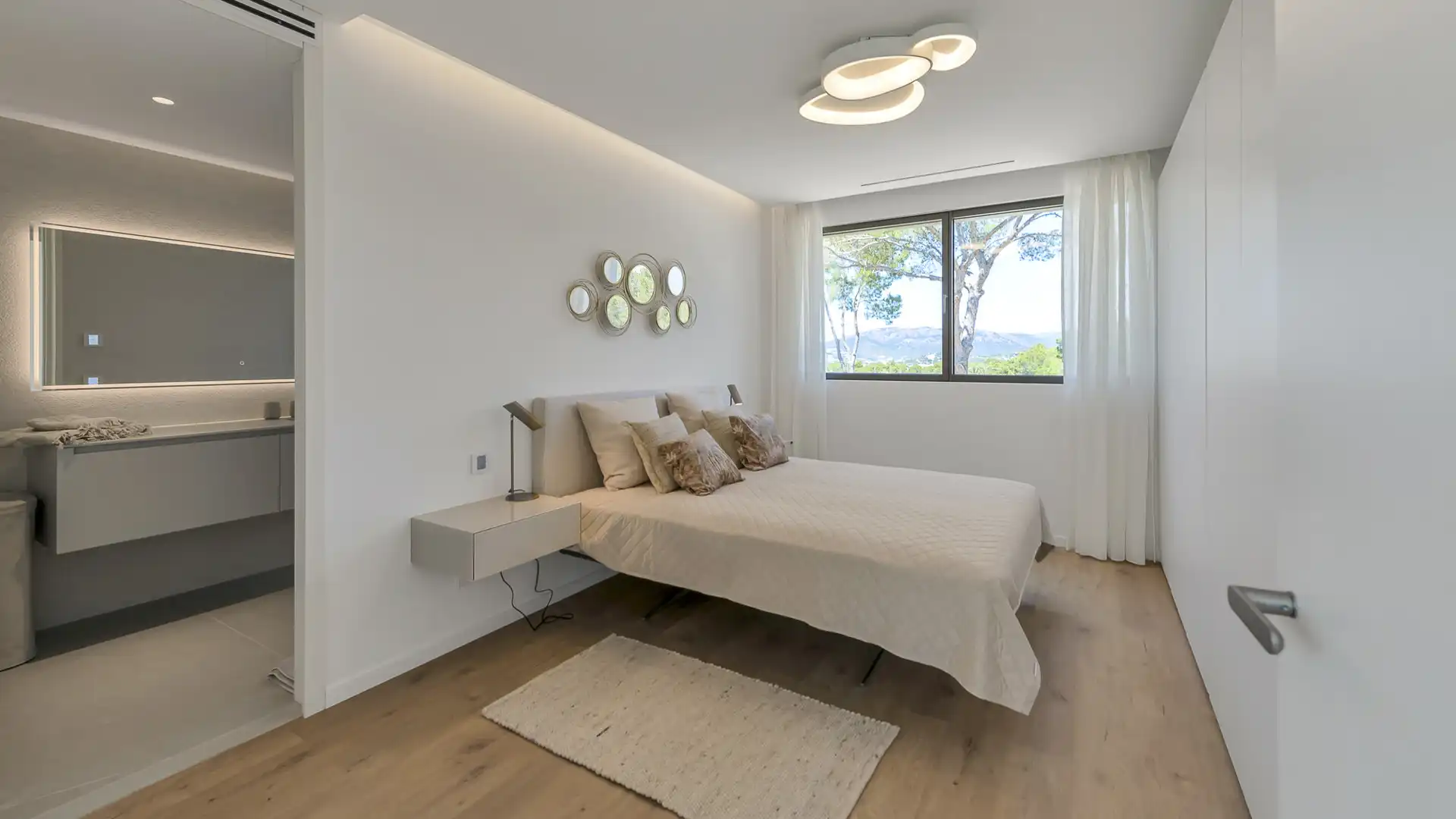 Bedroom of Houses for sale in Calvià  with Air Conditioner, Heating and Parquet flooring
