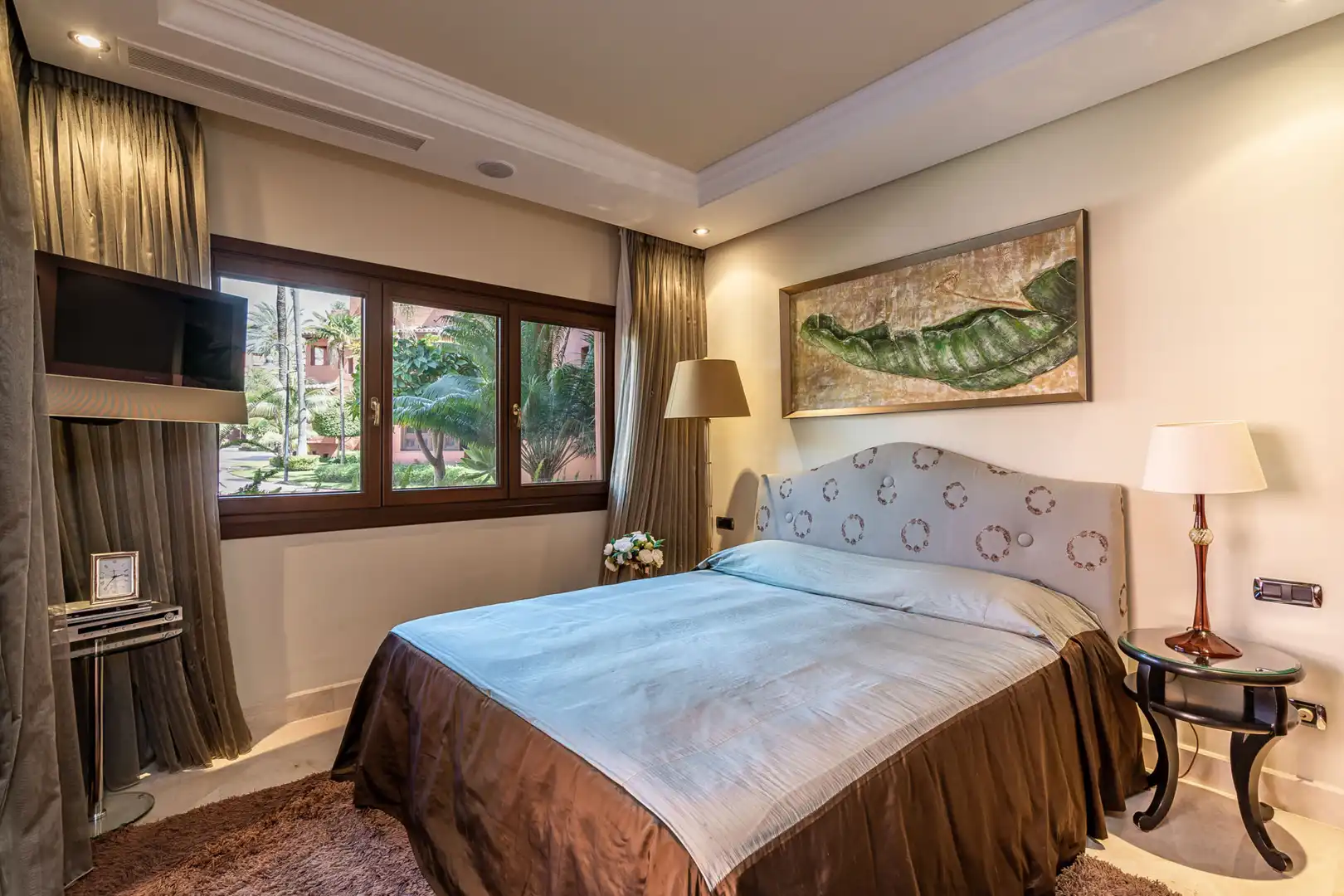 Schlafzimmer von Maisonette zum Verkauf in Estepona mit Klimaanlage, Terrasse und Schwimmbad