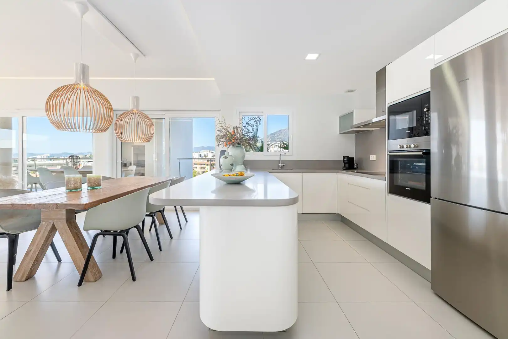 Cuina de Apartament en venda en Benalmádena amb Aire condicionat, Calefacció i Terrassa