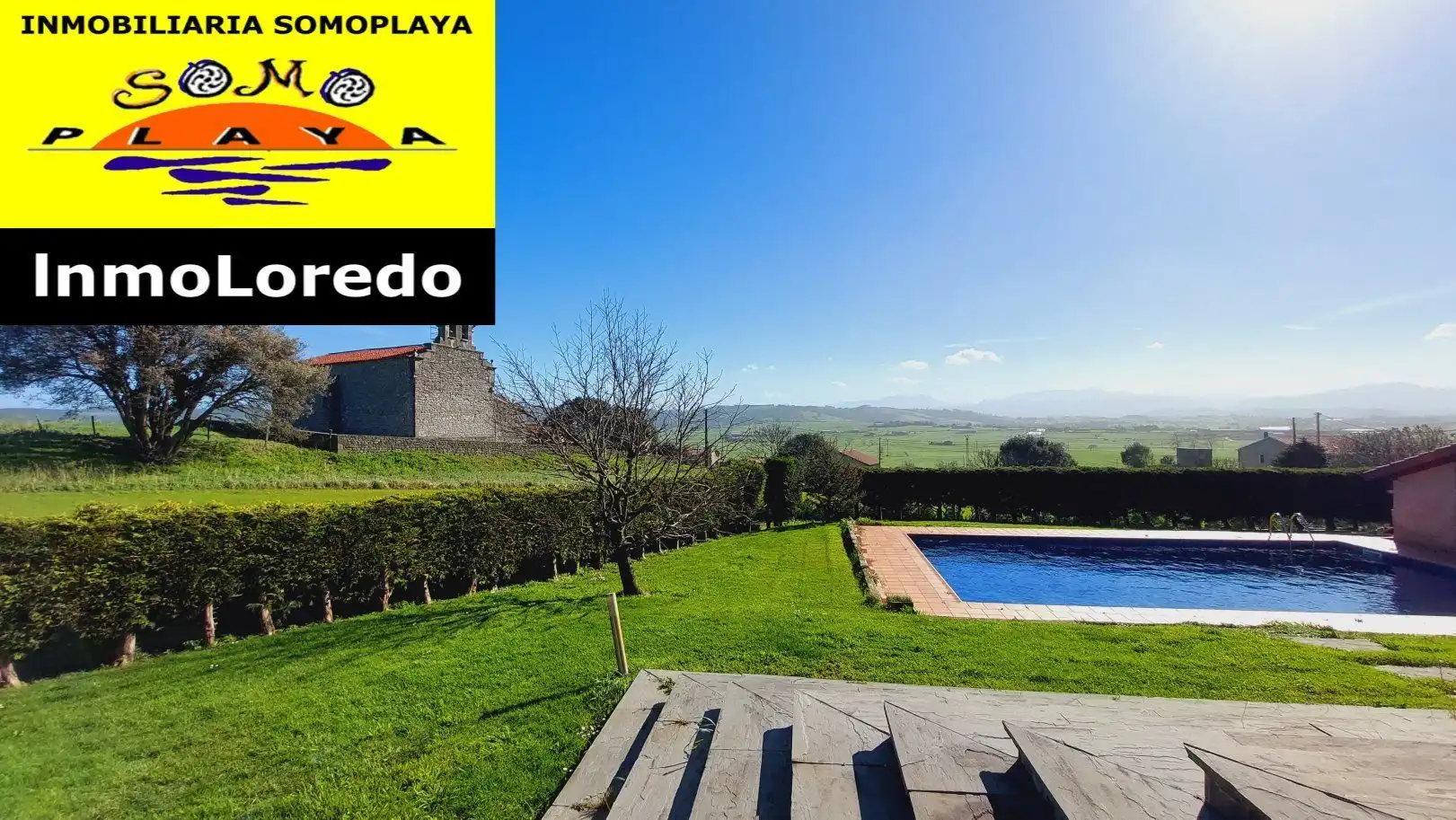 Piscina de Casa o chalet en venta en Ribamontán al Mar con Calefacción, Jardín privado y Terraza