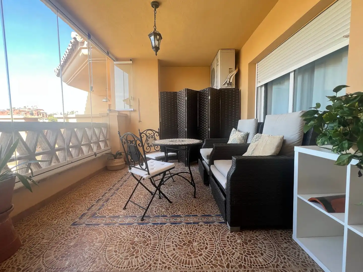 Terrassa de Apartament en venda en Mijas amb Aire condicionat, Terrassa i Traster