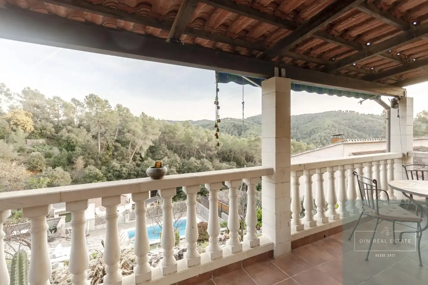 Terraza de Casa o chalet en venta en Molins de Rei con Jardín privado, Terraza y Piscina